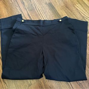 Straight Leg Navy Pants